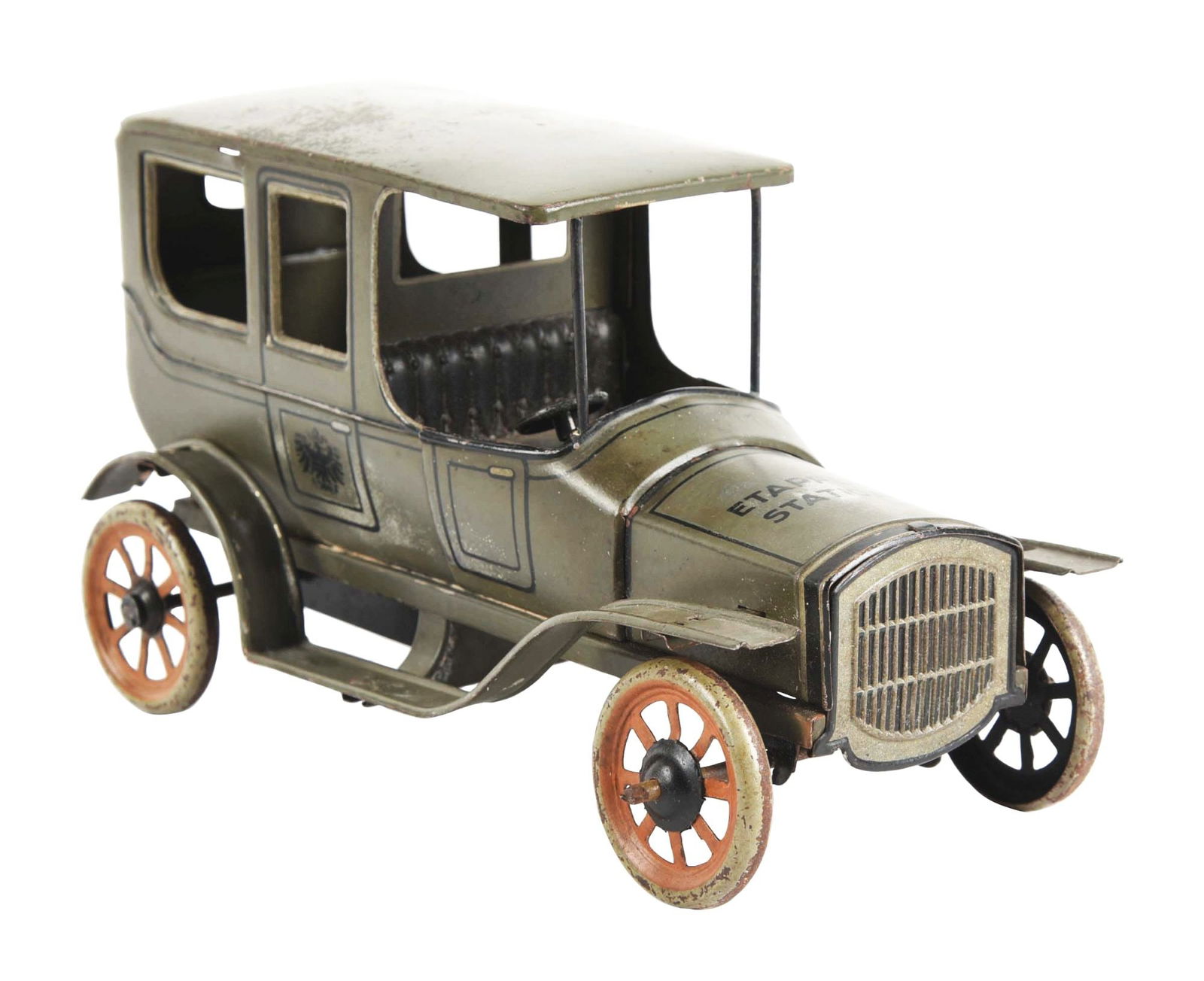 UNUSUAL PRE-WAR GERMAN TIN LITHO BING AUTOMOBILE (1 of 3)