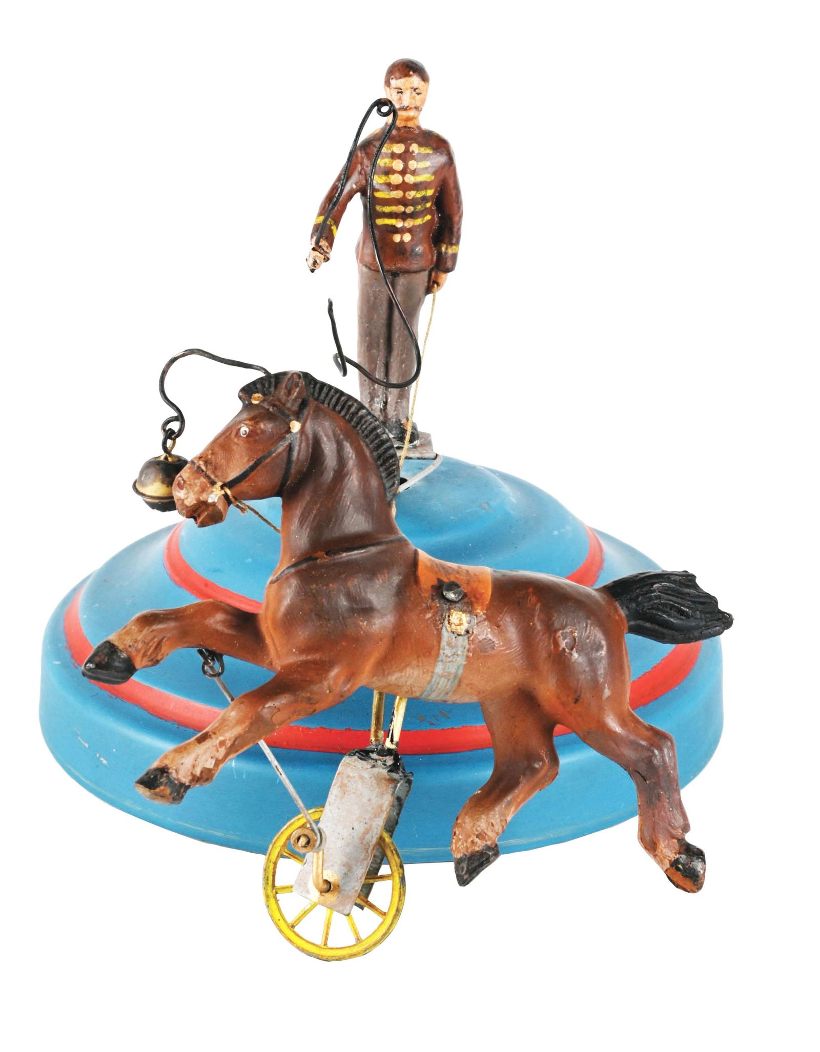 WIND-UP CIRCUS HORSE EUROPEAN TOY (1 of 4)