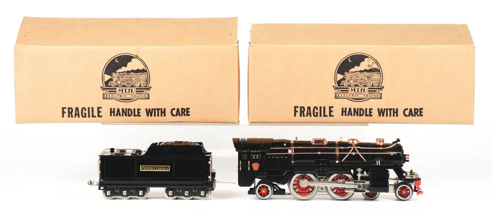 LOT OF 2: 392 LOCOMOTIVE & TENDER BY M.T.H. (1 of 2)
