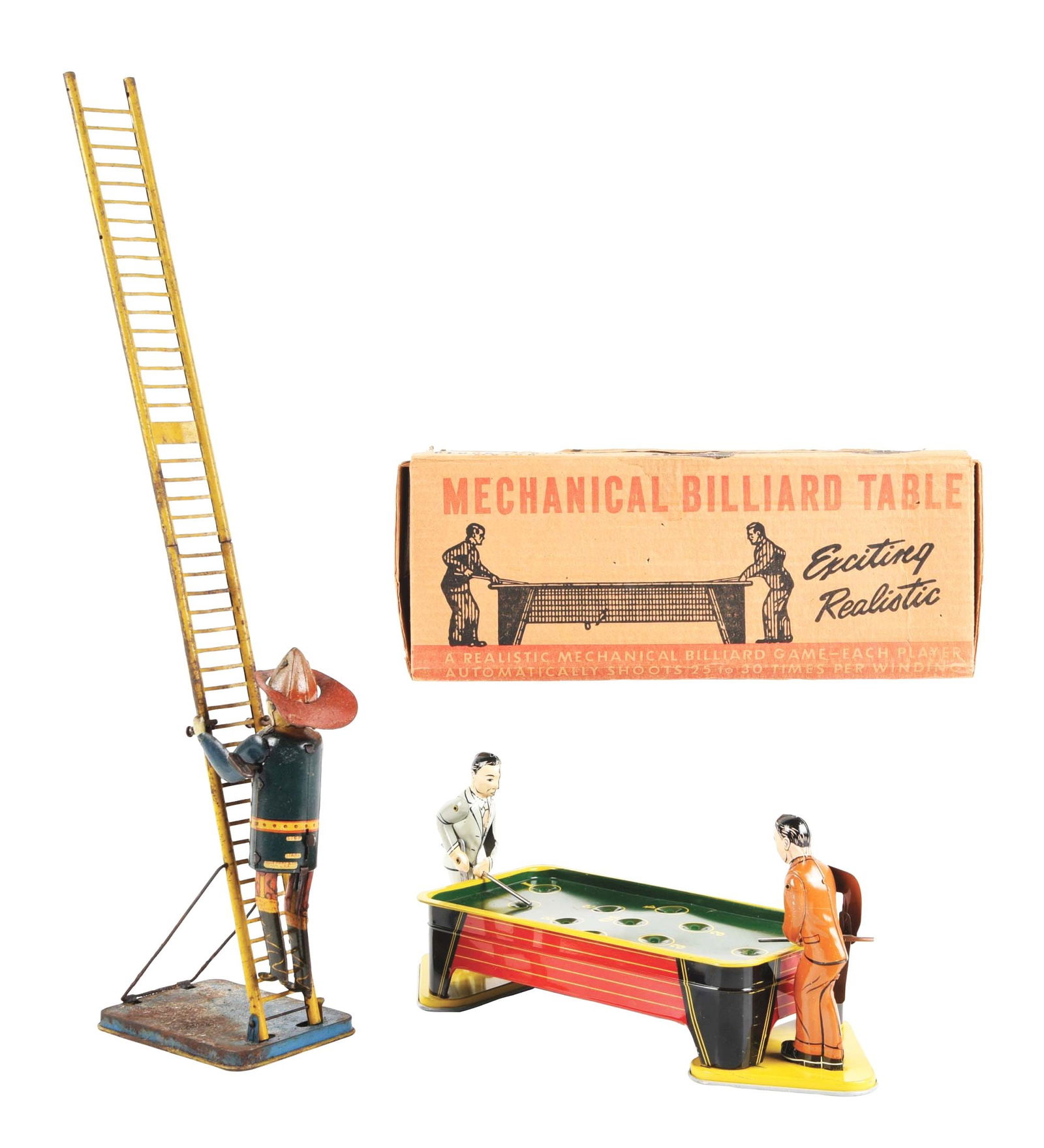 LOT OF 2: AMERICAN TIN LITHO WIND-UP TOYS (1 of 3)