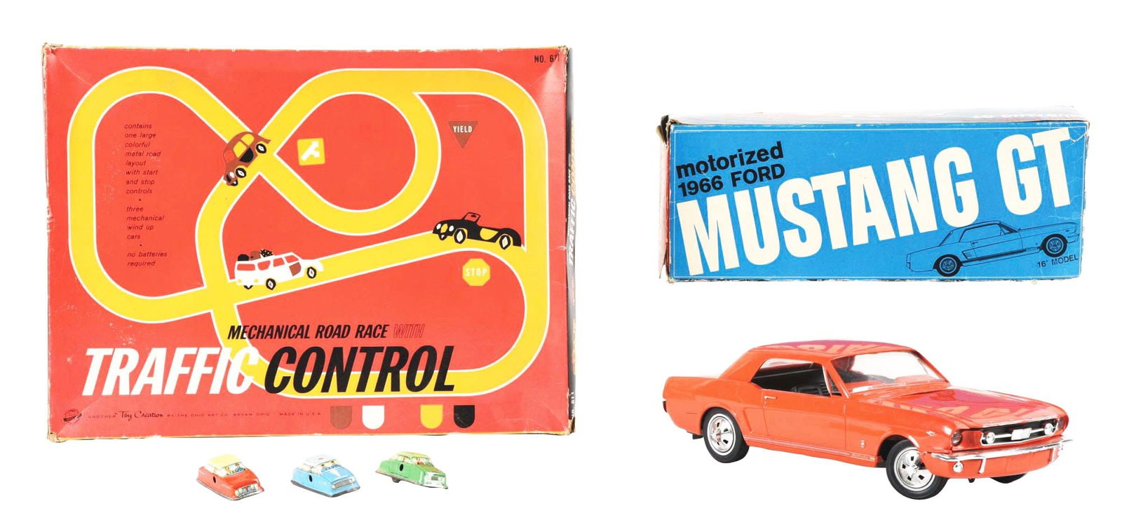 LOT OF 2: AMERICAN-MADE VEHICLE TOYS IN ORIGINAL BOXES (1 of 2)