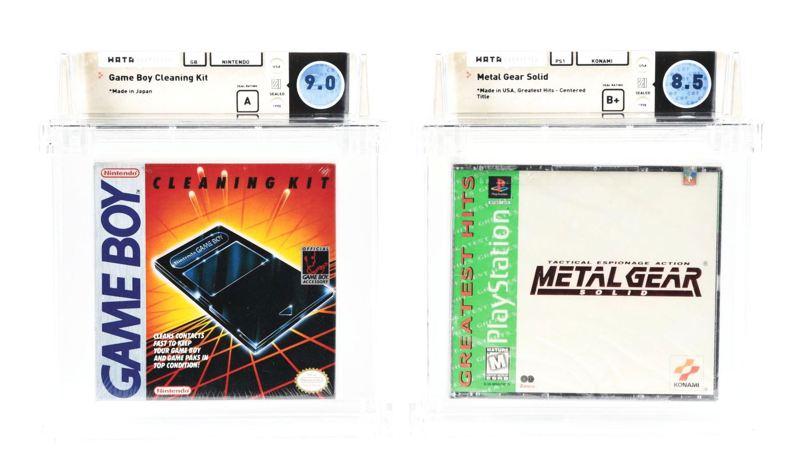 LOT OF 2: SEALED & WATA GRADED VIDEO GAME ITEMS (1 of 3)