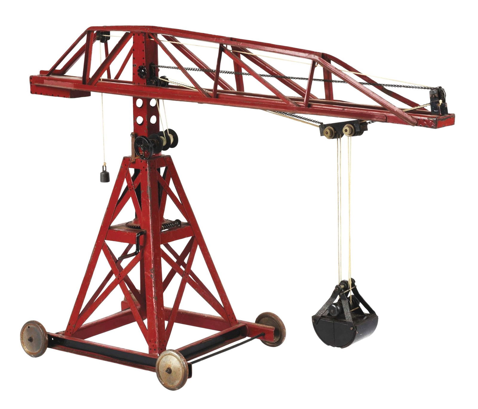 AMERICAN-MADE PRESSED STEEL CRANE CONSTRUCTION EQUIPMENT (1 of 3)