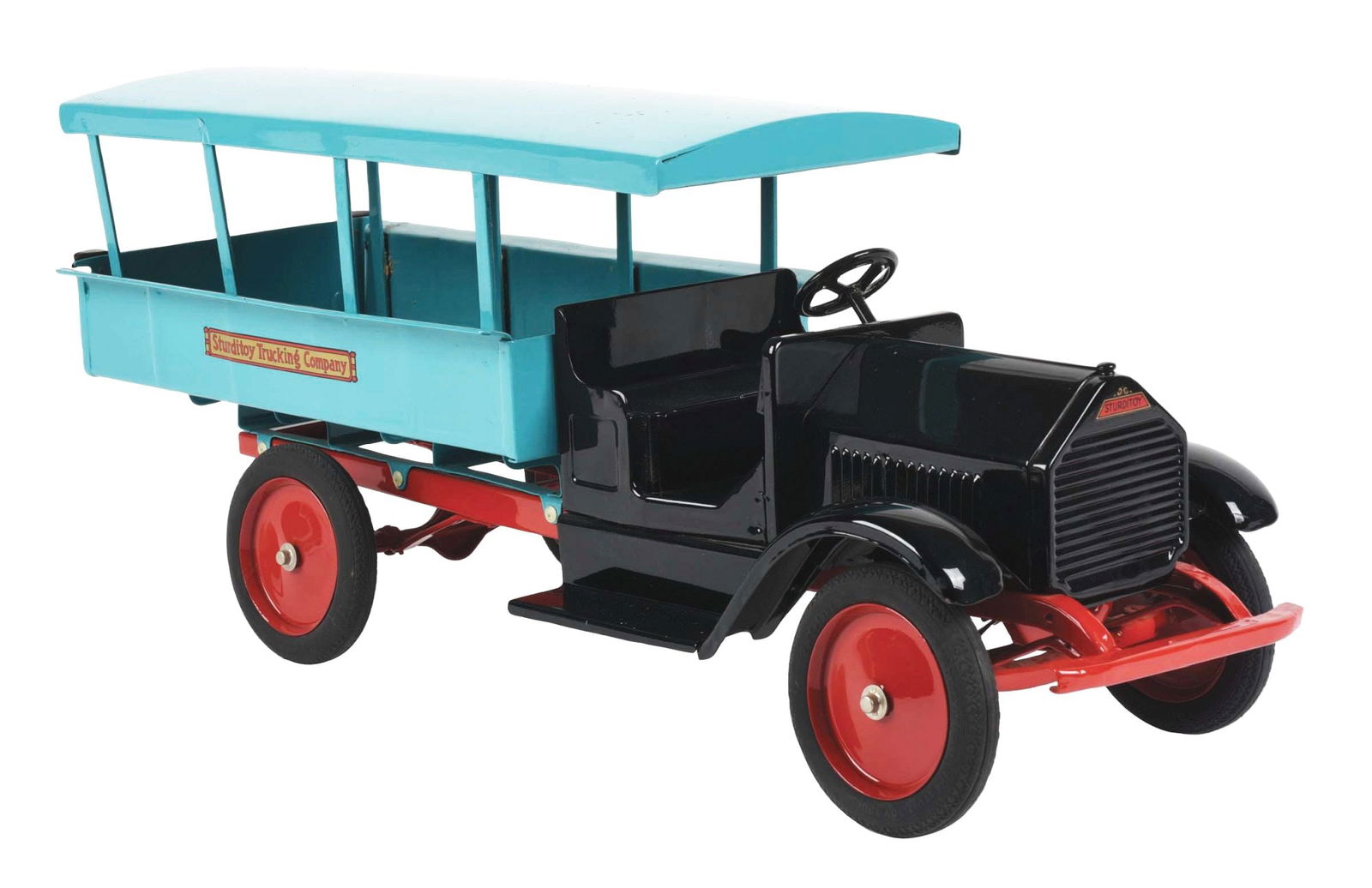 PRESSED STEEL STURDITOY OPEN SIDE HUCKSTER TRUCK (1 of 3)