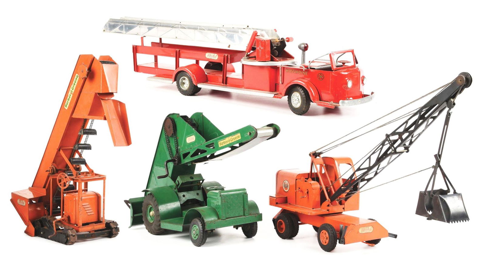 LOT OF 4: PRESSED STEEL DOEPKE MFG. CO. MODEL TOYS LINE (1 of 4)