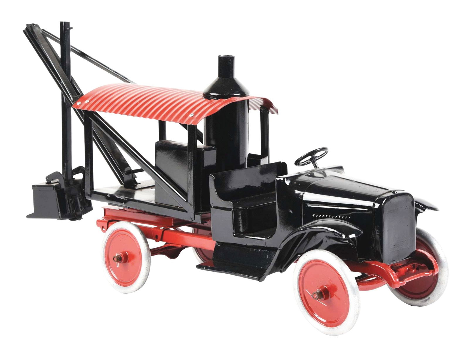 PRESSED STEEL BUDDY "L" STEAM SHOVEL TRUCK (1 of 3)