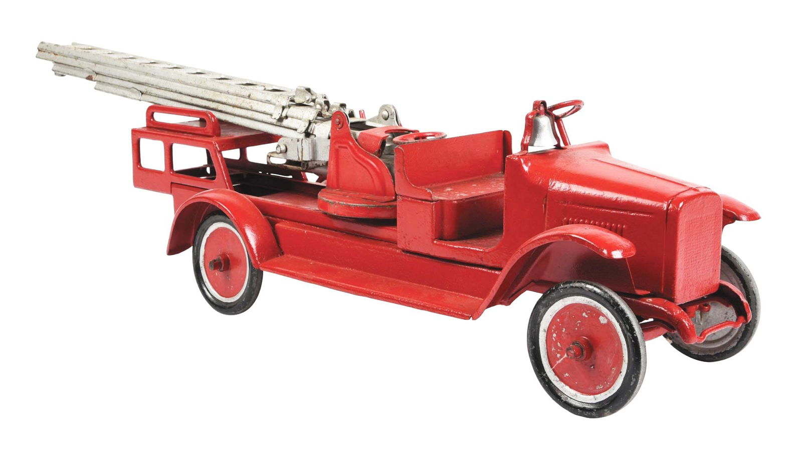 PRESSED STEEL BUDDY "L" EXTENSION LADDER TRUCK (1 of 3)