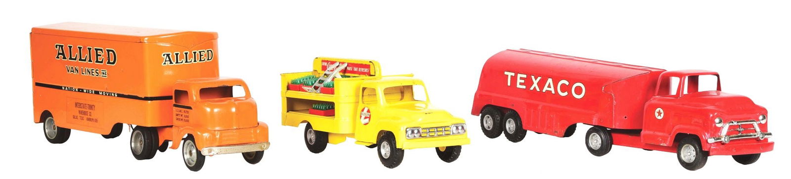 LOT OF 3: BUDDY "L" PRESSED STEEL TRUCKS (1 of 3)