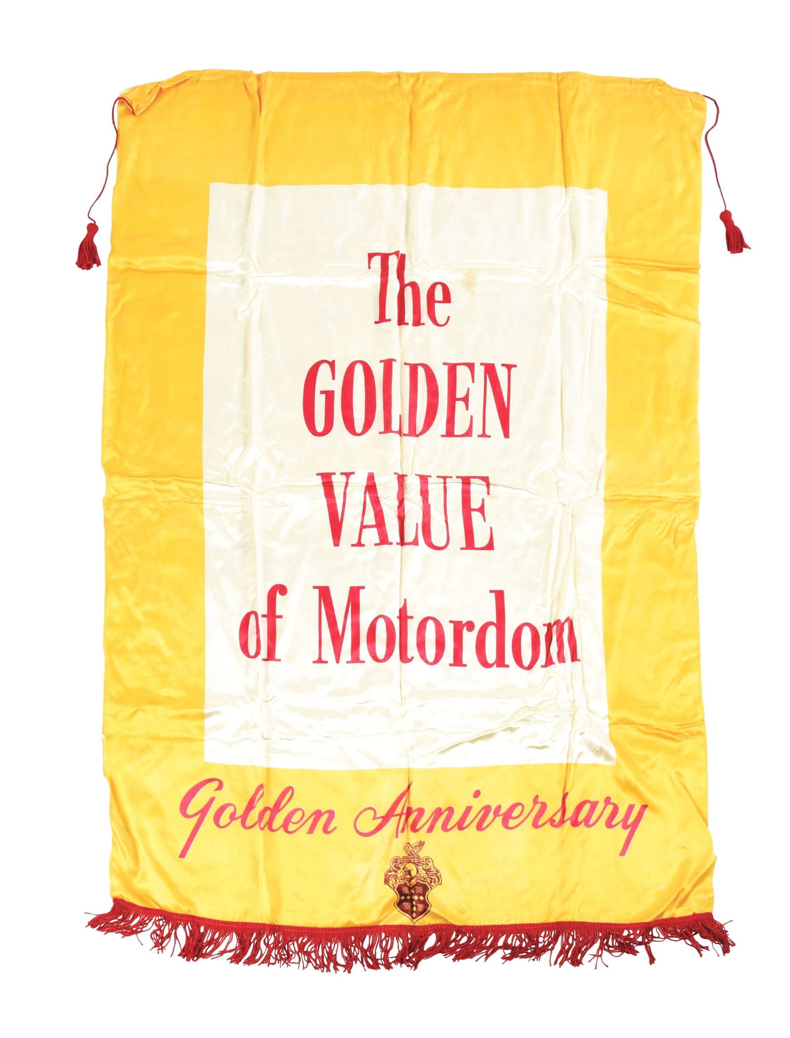 PACKARD 50TH ANNIVERSARY BANNER. (1 of 2)