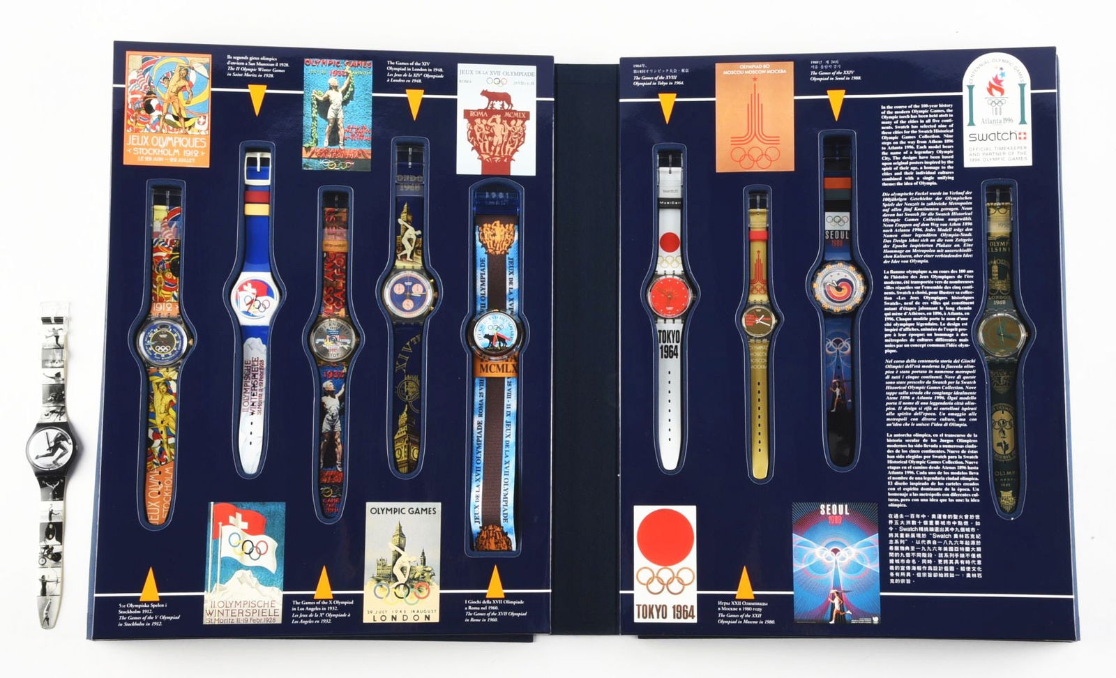 LOT OF 10: OLYMPIC SPECIALS SWATCHES (1 of 3)