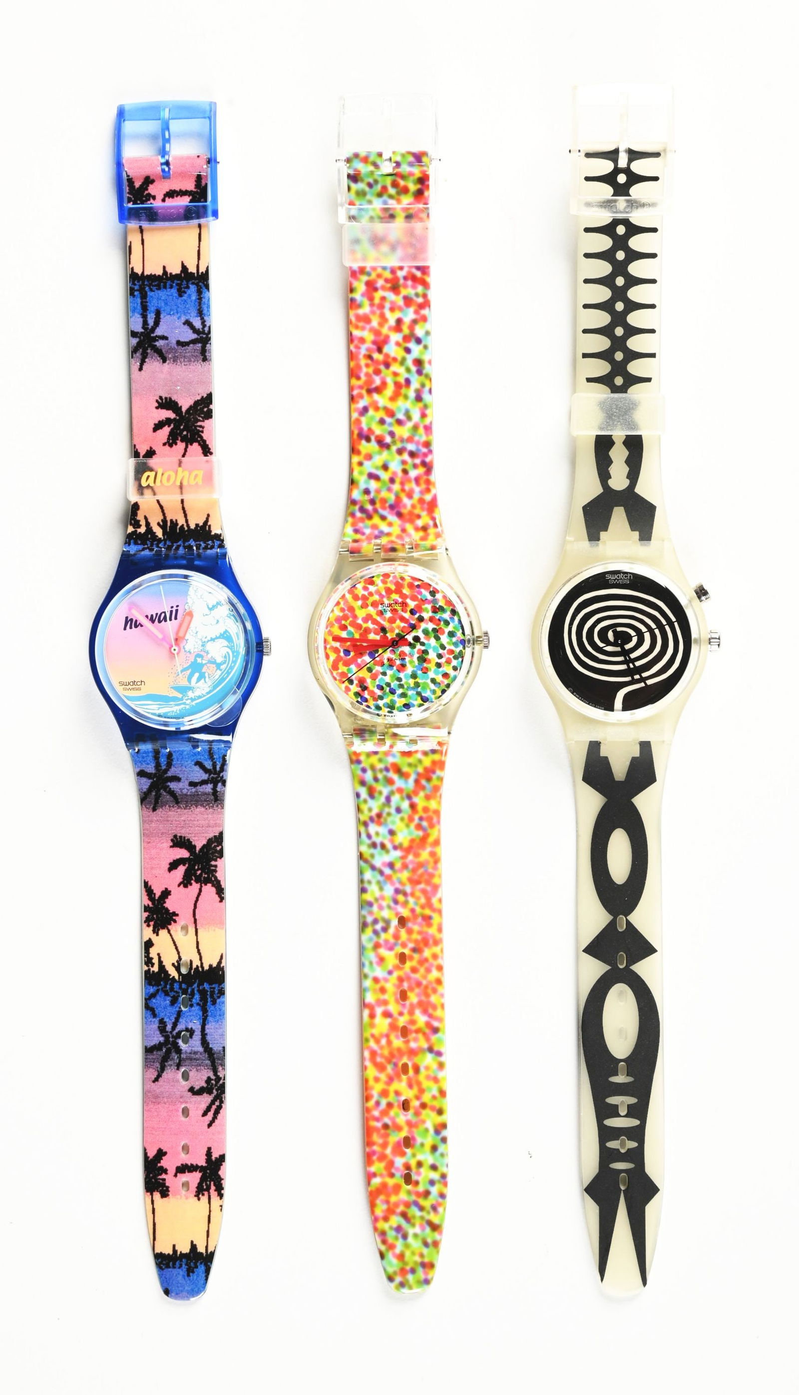 LOT OF 3: COLLECTOR, LIMITED, AND WORLDWIDE SWATCHES (1 of 3)