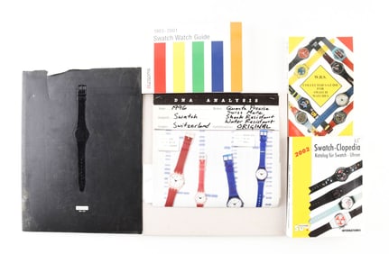 LOT OF: VARIOUS SWATCH GUIDES AND CATALOGS