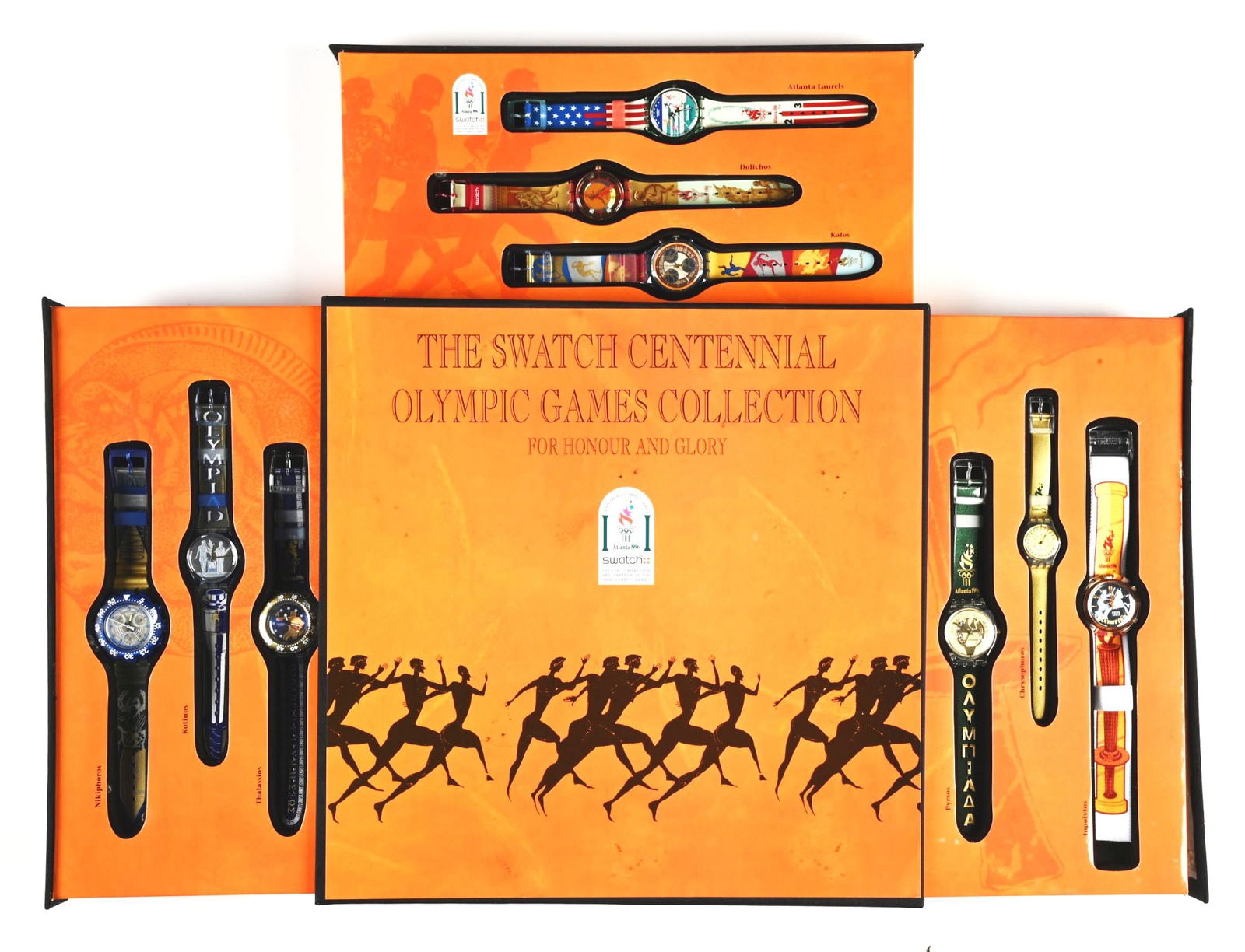 THE SWATCH CENTENNIAL OLYMPIC GAMES COLLECTION SET (1 of 3)