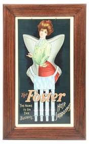 THE FOSTER HORSE SUPPORTERS EMBOSSED SIGN