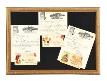 COLLECTION OF 3 HANDWRITTEN RECEIPTS FROM WEISERT BROS. TOBACCO CO.