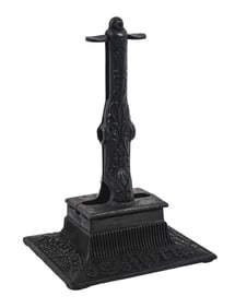 A CAST IRON MATCH DISPENSER