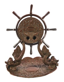 CAST BRONZE DESKTOP CIGAR CUTTER