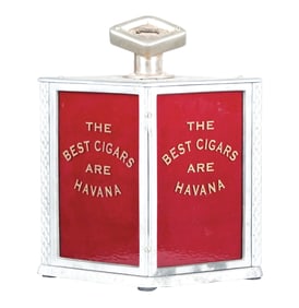 NATIONAL CIGAR LIGHTER "THE BEST CIGARS ARE HAVANA"