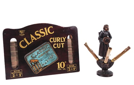 A PAIR OF SMOKING ACCESSORIES