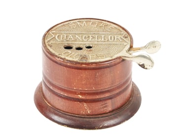 WOODEN CHANCELLOR CIGAR CUTTER