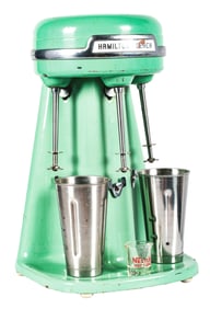 HAMILTON BEACHSODA FOUNTAIN 3-STATION MALT MIXER