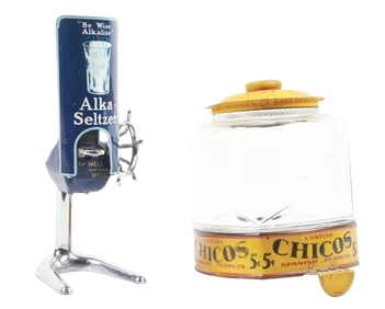 COLLECTION OF 2 COUNTRY STORE DISPLAY PIECES