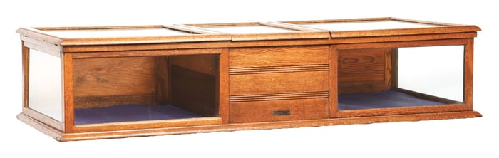 SUN MFG. CO. COUNTERTOP SHOWCASE