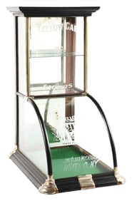 5¢ YELLOW CAB CIGAR DISPLAY CASE