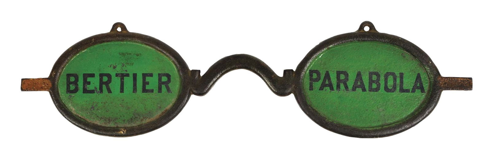 CAST IRON OPTICAL GLASSES TRADE SIGN (1 of 2)
