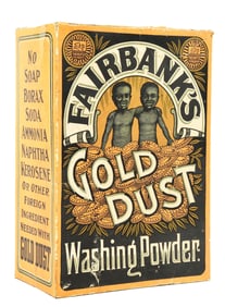 STORE DISPLAY BOX FOR FAIRBANK'S GOLD DUST WASHING POWDER