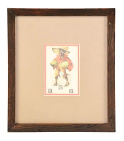 BURDOCK BLOOD BITTERS FRAMED ADVERTISEMENT