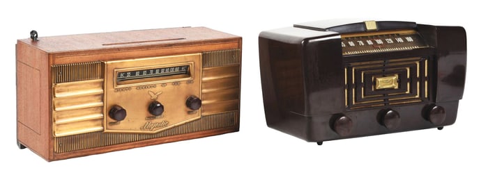 COLLECTION OF 2 EARLY RADIOS