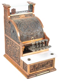 NATIONAL CASH REGISTER MODEL 216 BARBER SHOP/CANDY STORE CASH REGISTER