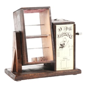 5¢ PIONEER GAMES BIG BONES AMUSEMENT MACHINE