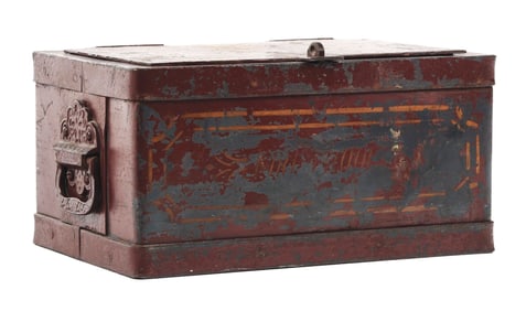ORIGINAL CAST IRON STRONG BOX