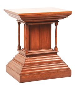 OAK SLOT MACHINE OR COUNTERTOP STAND