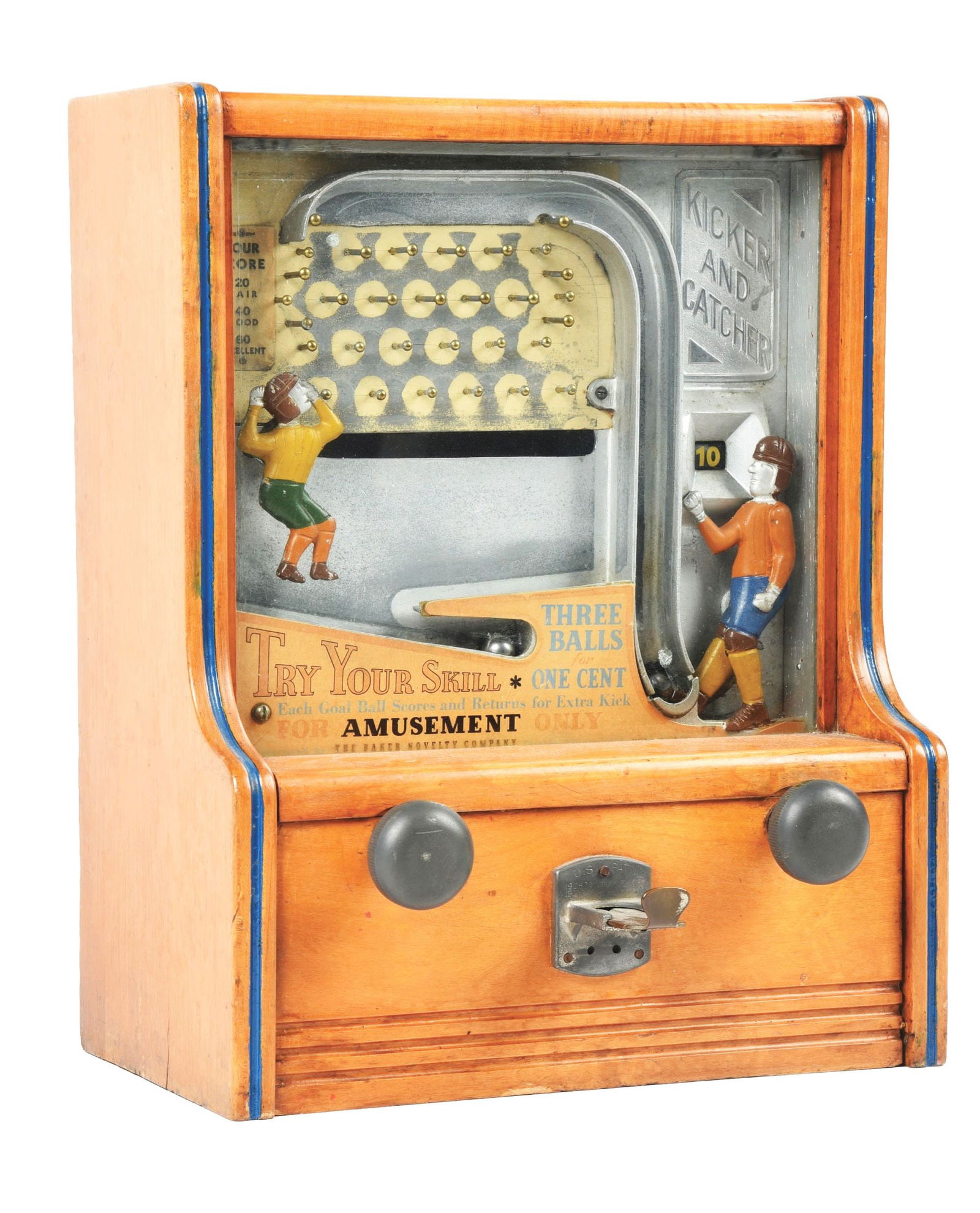 EARLY VERSION OF THE CLASSIC KICKER & CATCHER ARCADE GAME (1 of 7)