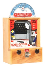J.F. FRANTZ MFG. CO. CATCHER & KICKER GAME