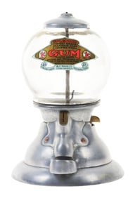 1¢ BLUEBIRD GUMBALL VENDING MACHINE.