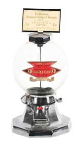 1¢ SUPERIOR “WELL HERE WE ARE” VENDING MACHINE.