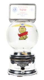 1¢ FORD GUMBALL VENDING MACHINE