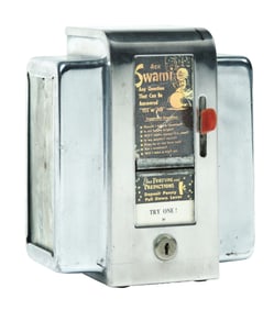 COIN-OPERATED FORTUNE TELLER NAPKIN HOLDER