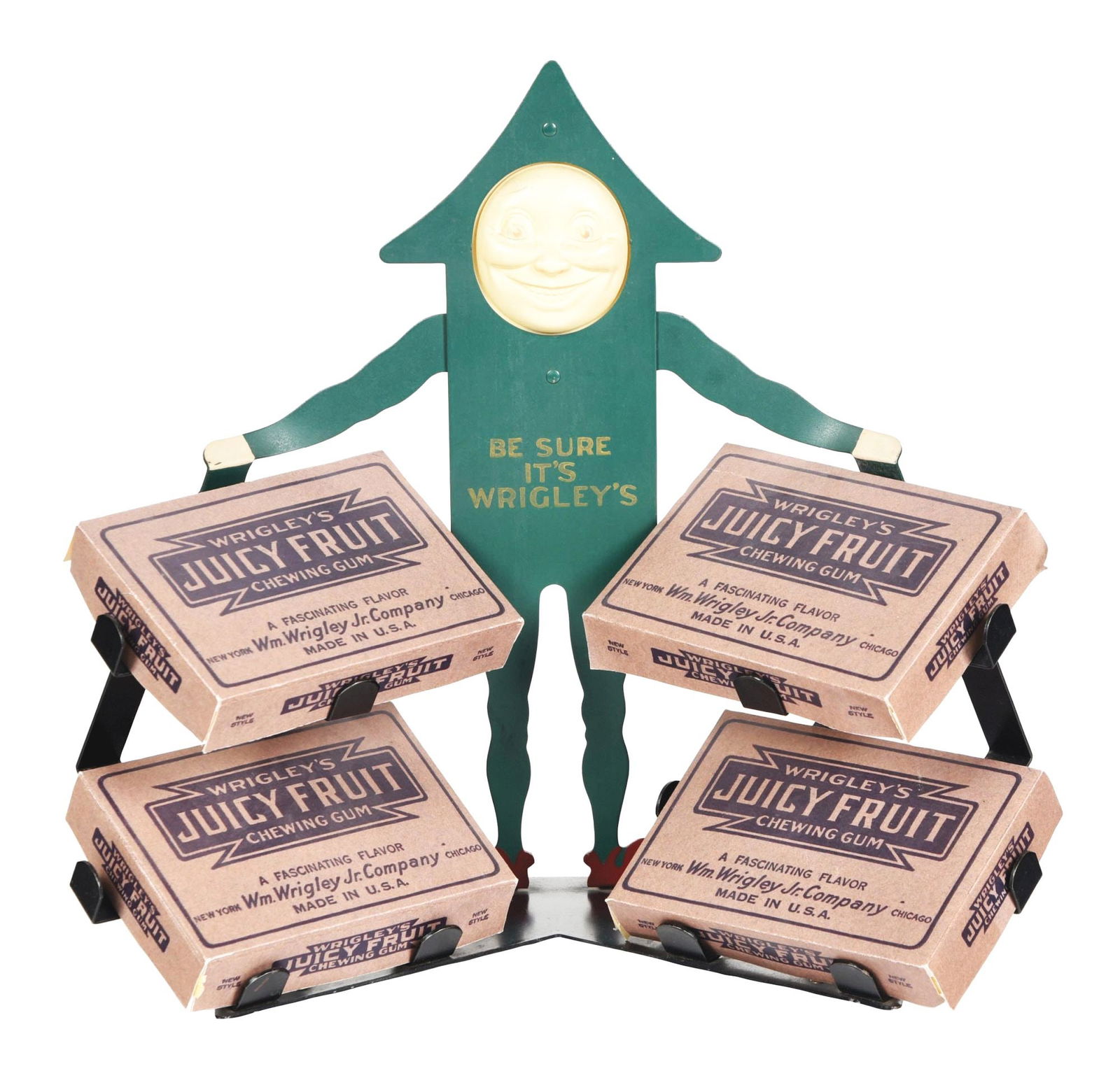 WRIGLEY GUM DISPLAY W/ 4 ORIGINAL BOXES (1 of 4)