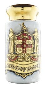 LARGE-SIZE GLASS APOTHECARY SHOW JAR