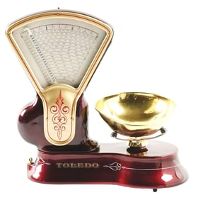RESTORED TOLEDO 3 LB. CANDY SCALE