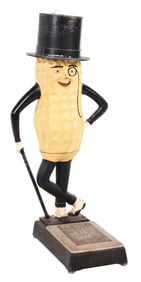 1¢ CAST-IRON HAMILTON MR. PEANUT SCALE