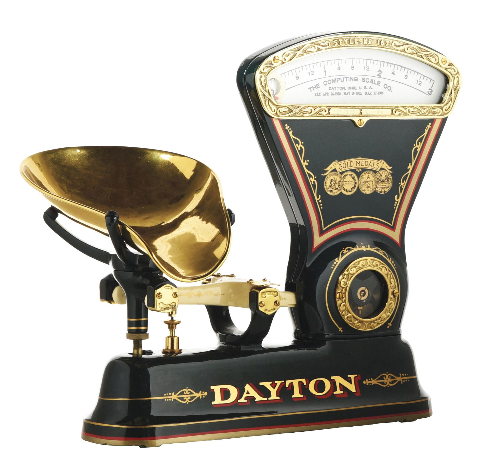 RESTORED "DAYTON" 3-POUND CANDY SCALE (1 of 4)