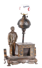 GEORGE W. CHILDS CIGAR CUTTER & LIGHTER