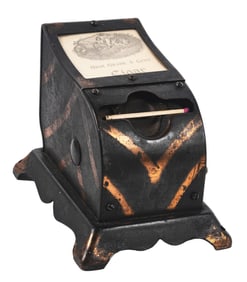 COUNTERTOP CLOCKWORK MATCH DISPENSER