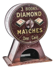 DIAMOND MATCH VENDING MACHINE